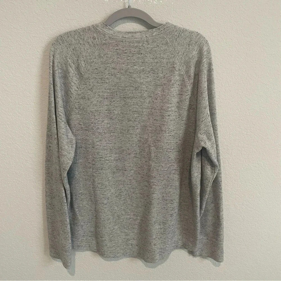 Banana Republic Textured Sweater Mens Light Gray Large - Picture 6 of 10